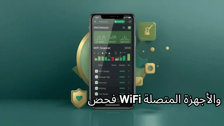 فحص WiFi والأجهزة المتصلة